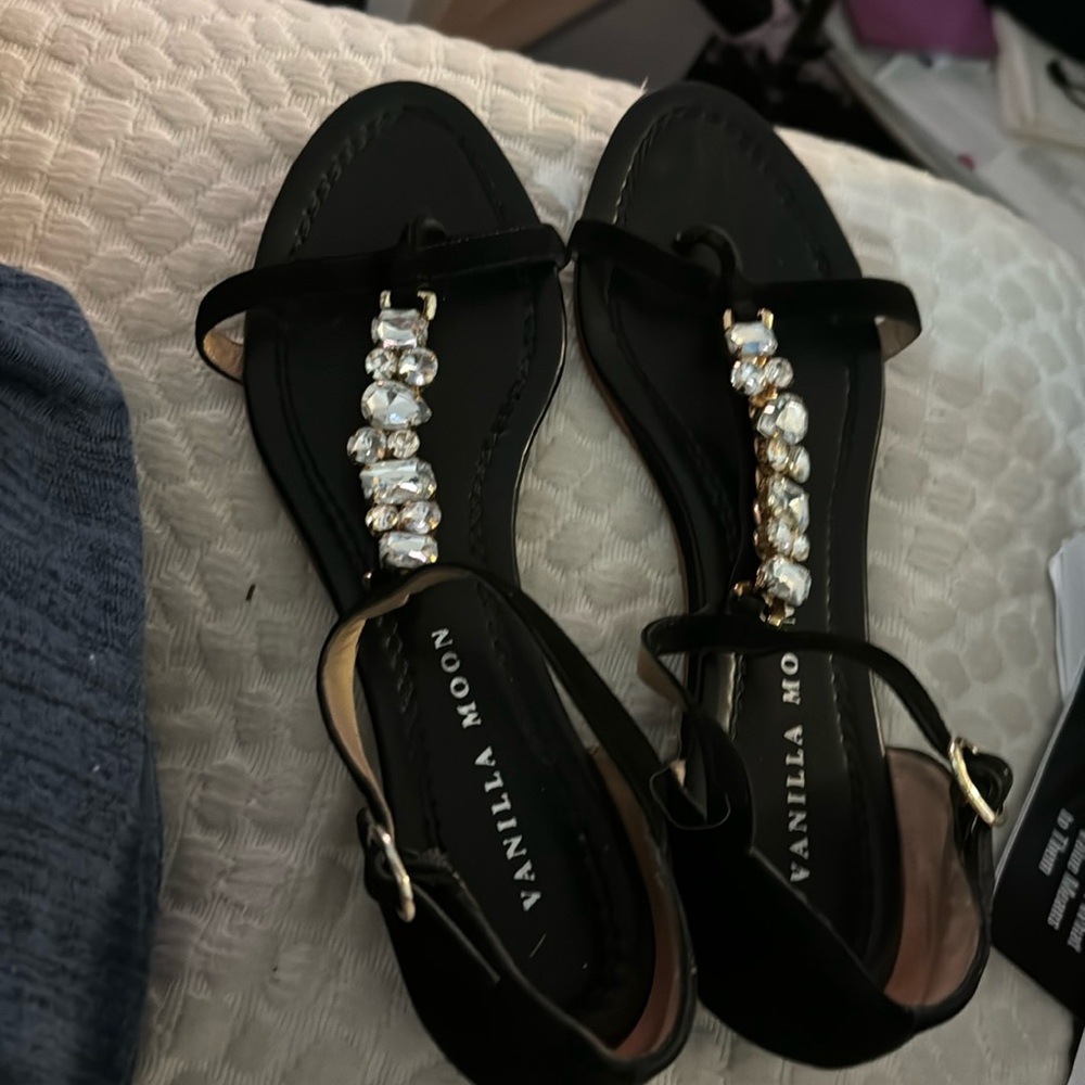 Black flat dressy “ Vanilla  Moon “ shoes